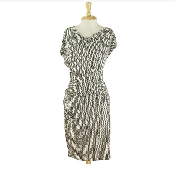 CAbi Graphic Print Monroe Jersey Sheath Dress - Picture 4 of 8